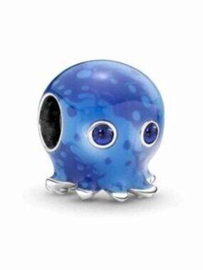 Pandora Blue Octopus Charm